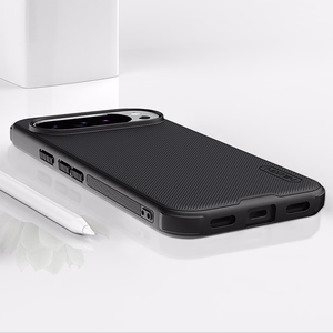Nillkin Super Frosted Shield Pro Magnetic Ümbris jaoks Google Pixel 10/10 Pro Ühildub MagSafe - Must