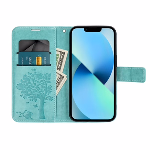 MEZZO Book ümbris jaoks IPHONE 13 tree roheline