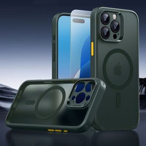 ESR Classic Pro Set Halolock MagSafe Ümbris jaoks iPhone 16 Pro Max - roheline