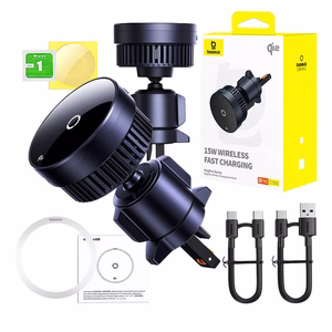 Baseus MagPro car mount with 15W Qi2.0 inductive laadija (must)