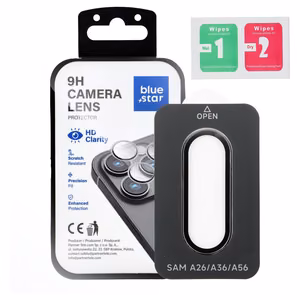 Kaamera objektiivi kaitse BLUE STAR Easy Install SAMSUNG A56 must
