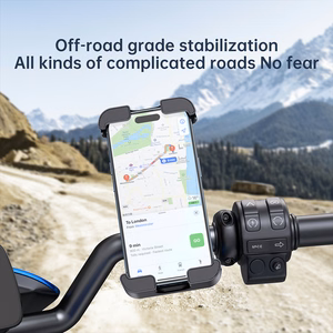 Blavec Uchwyt Rowerowy BV-02 Velo to handlebar (BV02-HSB) silver-must