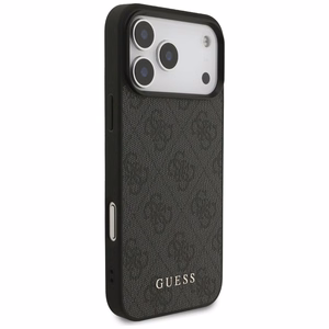 Guess Чехол для iPhone 17 Pro Max GUHCP17XG4GFGR (PU 4G Classic) коричневый