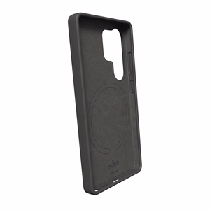 Puro Icon Mag Silicone Ümbris with MagSafe jaoks Samsung Galaxy S25 Ultra - must