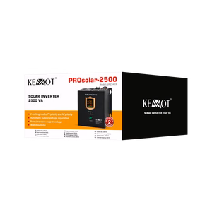 KEMOT PROsolar-2500 seinale paigaldatav päikeseinverter, 24 V/230 V, 25000 VA/1800 W