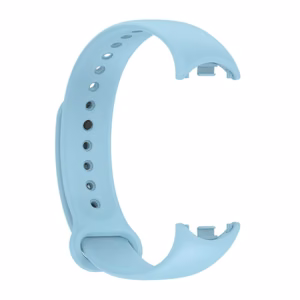 СИЛИКОНОВЫЙ РЕМЕШОК MI BAND 8/M8 (9). ГОЛУБОЙ