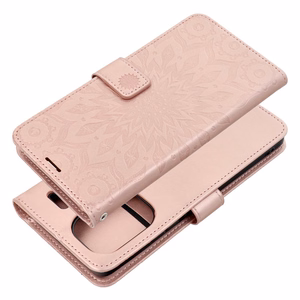 MEZZO Book ümbris jaoks XIAOMI Redmi Note 13 Pro Plus 5G mandala rose kuldne