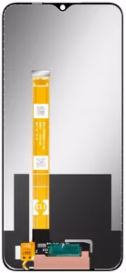 LCD screen Oppo A16/A16s/A54s (2021) koos touch screen Must ORG