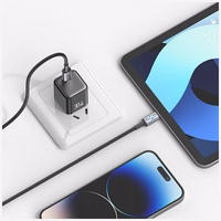 Kaabel USAMS Huan Series SJ753 30W USB-C - USB-C 1,2 m titaan