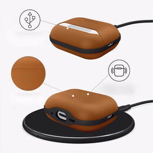 Tech-Protect NaturalFit Ümbris jaoks AirPods Pro 3 - Brown
