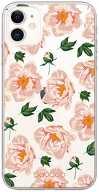 Ümbris trükiga BABACO FLOWERS 014 IPHONE 13 PRO MAX läbipaistev