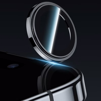 Benks Tempered glass Glass Warrior Metal Lens Protector on camera jaoks Iphone 17 Air (lens 1 piece) must