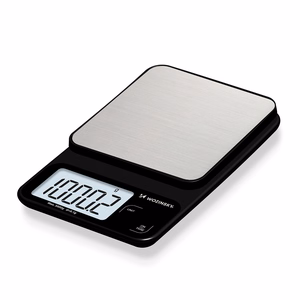 Wozinsky WAK-2252 köögikaal suure LCD-ekraaniga, kuni 5 kg – must