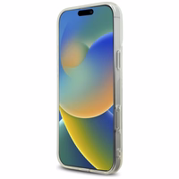 Karl Lagerfeld IML Rhinestones Logo iPhone 16 Pro Ümbris - Clear