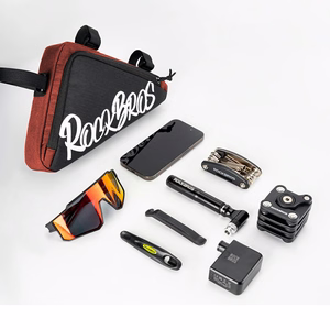 Rockbros G002 Flash Journey kolmnurkne raamikott, 1.4L – värv: punane