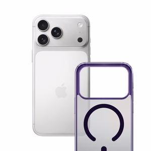 Чехол 3mk Frosty MagCase для iPhone 17 Pro - фиолетовый
