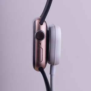 Forever MASM-100 traadita laadija AppleWatch 3W valge