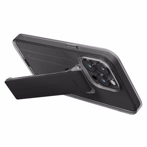 Uniq Heldro Mount ümbris with Stand iPhone 15 Pro 6.1" smoke/vapor smoke