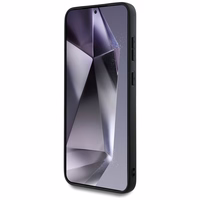 Guess 4G Round Patch Classic Logo MagSafe Ümbris jaoks Samsung Galaxy S25 Plus Brown