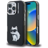 Karl Lagerfeld IML Aquarelle Choupette & Logo iPhone 16 Pro Ümbris - must