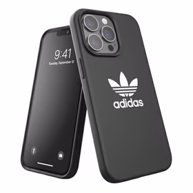 Adidas OR Silikoonist ümbris iPhone 13 Pro / iPhone 13 jaoks - must