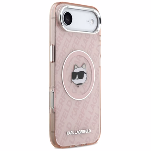 KARL LAGERFELD ümbris jaoks IPHONE 17 Air compatible with MagSafe KLHMP17MHMKBCHOP (IML Choupette Head Logo) roosa