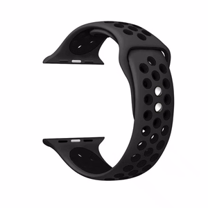 Crong Duo Sport rihm Apple Watch 44 / 45 / 46 / 49 mm kellale, hall ja must
