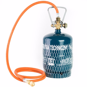 Meva G 3/8-tolline L–7/16-tolline üleminek 1,5 m voolikuga matkagaasiballoonile
