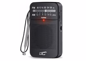 LTC portable pocket radio LEGA, AM/FM, mini jack, must