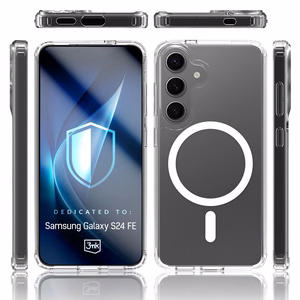 3mk Armor MagCase jaoks Samsung Galaxy S24 FE - läbipaistev
