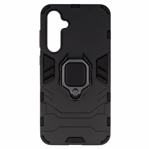 Ring Armor Ümbris jaoks Samsung Galaxy S23 FE Must