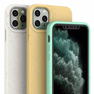 Eco Case ümbris iPhone 11 Pro Max Silikoonist telefoni ümbris roheline