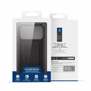 Telefoni ümbris Dux Ducis Pocard Apple iPhone Air must