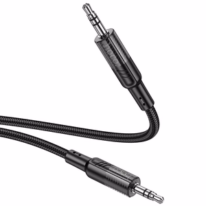 AUX kaabel Jack 3,5 mm Jack 3,5 mm Hoco 1,2 m UPA27 must