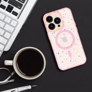 Tel Protect Magnetic Splash Frosted Ümbris jaoks Iphone 11 Pro Max Light roosa