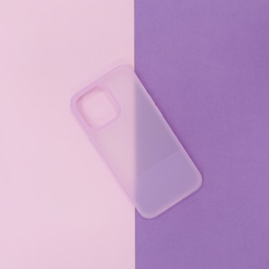 Kingxbar Plain seeria ümbris iPhone 13 Pro Max silikoonist ümbris hallile