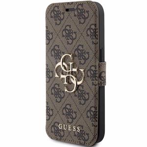 Guess 4G Metal Logo ümbris jaoks iPhone 15 Pro - brown
