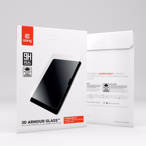 Crong 3D Armor Glass karastatud ekraanikaitseklaas 11-tollisele iPad Airile (2026–2024) / 11-tollisele iPad Prole (2022–2018)