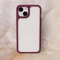 Color Shock ümbris jaoks iPhone 12 / 12 Pro 6,1" maroon