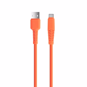 Setty kaabel USB - USB-C 1,5 m 2,1A KSA-C-1.5210 oranž