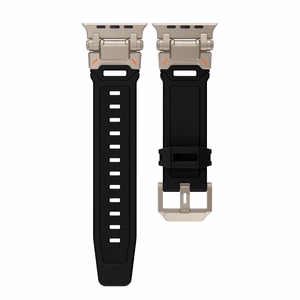 TECH-PROTECT DELTA PRO APPLE WATCH 4 / 5 / 6 / 7 / 8 / 9 / SE / ULTRA 1 / 2 (42 / 44 / 45 / 49 MM) MUST/TITAAN