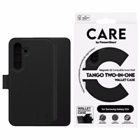 CARE by PanzerGlass Feature Tango 2in1 Wallet Ümbris jaoks Samsung Galaxy S24 - Must