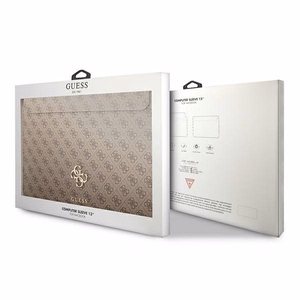 Guess 4G Big Logo ümbris jaoks a 13" laptop - brown
