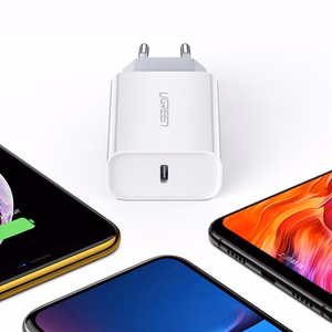 Ugreen USB laadija Power Delivery 3.0 Quick Charge 4.0+ 20W 3A valge (60450)