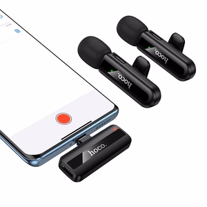 Wireless microphone set Hoco L20A USB-C/Lightning must