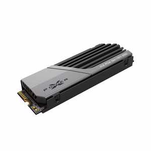 SILICON POWER PCIe Gen 4x4 XS70 sisemine SSD 2TB M.2 2280 NVMe 1.4 SP02KGBP44XS7005 must, hall