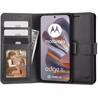 Tech-Protect Wallet Ümbris jaoks Motorola EDGE 50 NEO - must