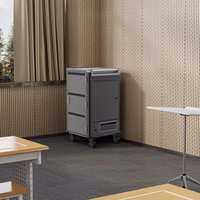 Ewent EW1700 mobiilsete seadmete halduskäru / kapp must, hall