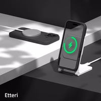 Etteri Silikoonist Mag ümbris iPhone 16 Plus 6,7" must