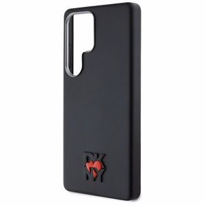 DKNY Leather Heart of NY Ümbris jaoks Samsung Galaxy S25 Ultra - Must